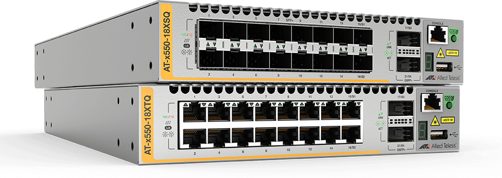 Allied Telesis анонсировала новые Ethernet-коммутаторы серии x550