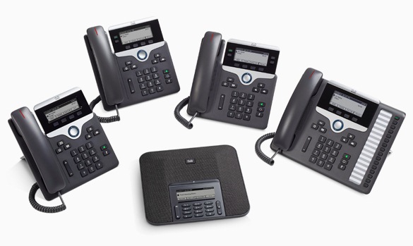 Cisco представила новые IP телефоны серии 7800