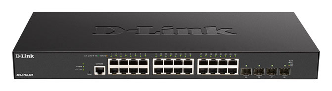 D-Link представила 10-гигабитные интеллектуальные коммутаторы DXS-1210-28S и DXS-1210-28T