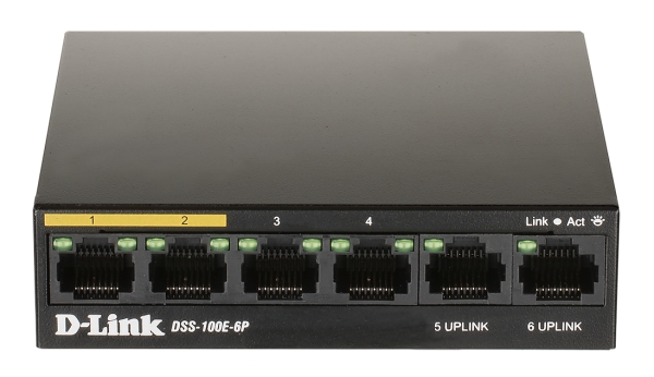 D-Link выпустила коммутаторы с увеличенной дальностью PoE - модели DES-1018MPV2 и DSS-100E-6P
