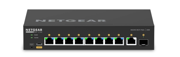 Netgear представила новые коммутаторы M4250-9G1F-PoE+ и M4250-8G2XF-PoE+