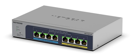NETGEAR представила мультигигабитный Ethernet коммутатор MS108TUP