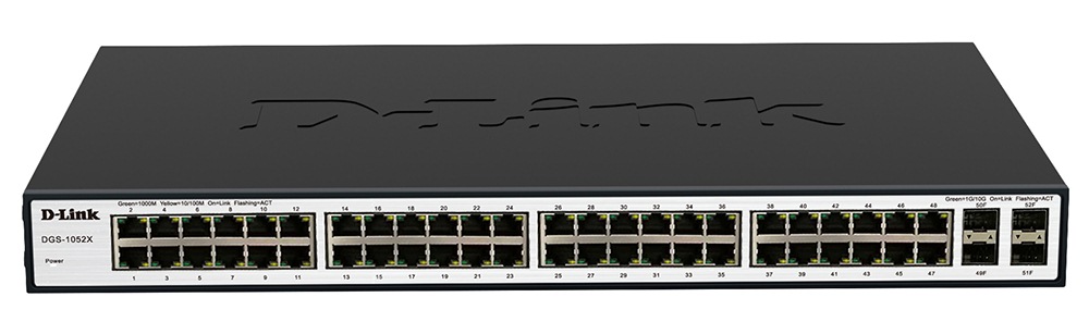 D-Link анонсировала новый коммутатор DGS-1052X 