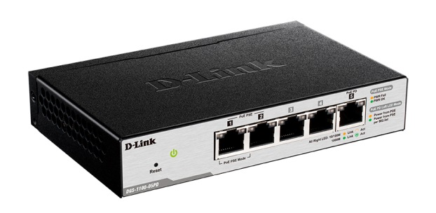 D-Link объявила о доступности нового коммутатора DGS-1100-05PD 