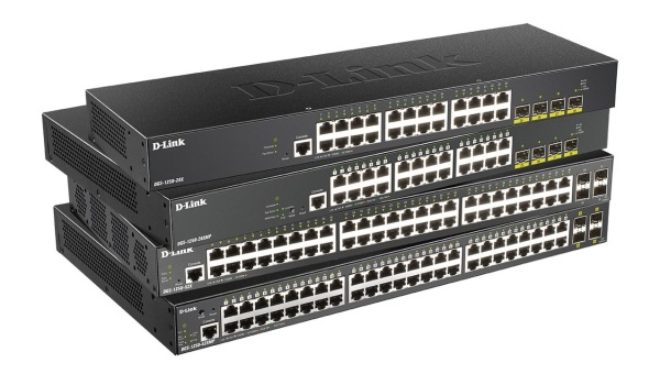D-Link представила новые управляемые коммутаторы серии DGS-1250 